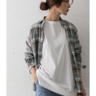 アーバンリサーチドアーズ(URBAN RESEARCH DOORS)のコットンチュニックTシャツ(Tシャツ(長袖/七分))