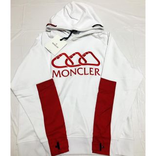 モンクレール(MONCLER)のモンクレール　MONCLER 新品　パーカー　ロゴ　Mサイズ　購入レシート有り(パーカー)