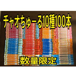 イナバペットフード(いなばペットフード)のチャオちゅーる10種100本(猫)