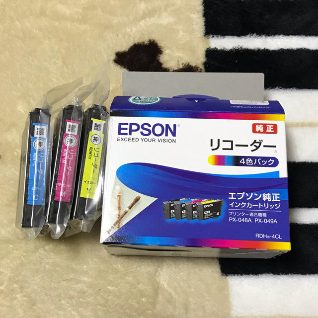 EPSON(エプソン)のEPSON リコーダー　インクカートリッジ スマホ/家電/カメラのPC/タブレット(PC周辺機器)の商品写真