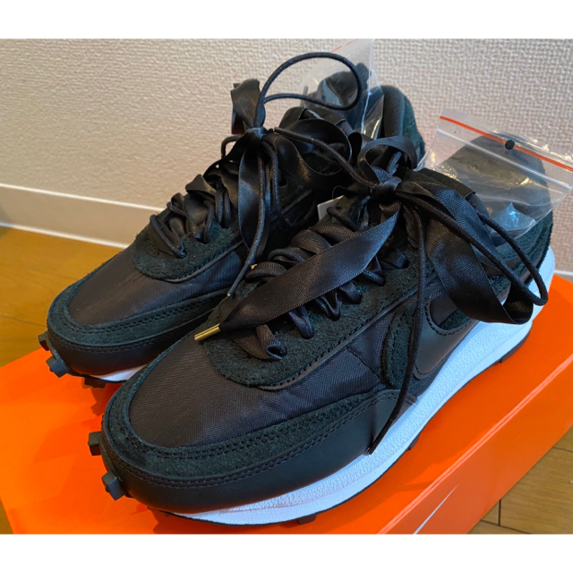 23cm sacai nike ldvwaffle ブラック