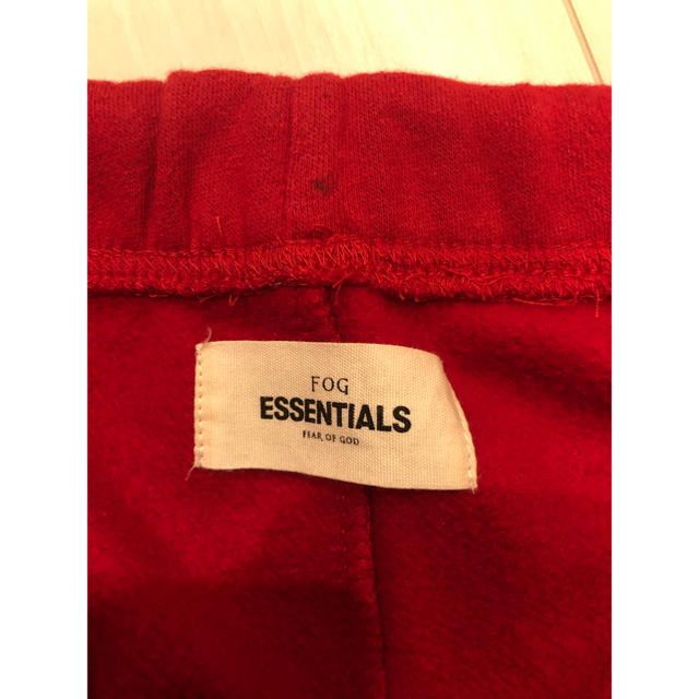 FOG ESSENTIALS ショーツ 赤 M 新品 エッセンシャルズ