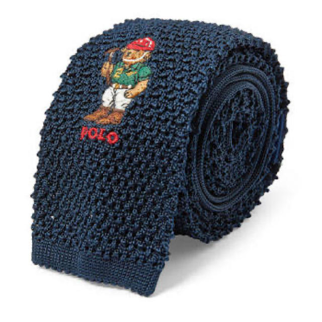 POLO RALPH LAUREN - Polo ベア ニット シルク タイ ラルフローレンの