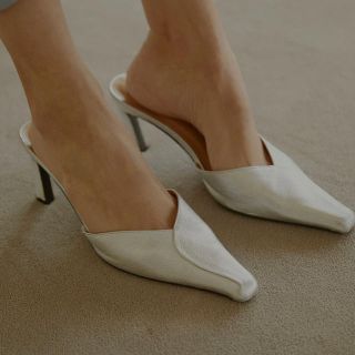 アメリヴィンテージ(Ameri VINTAGE)の【Ameri VINTAGE】LITTLE SQUARE TOE MULE(ミュール)