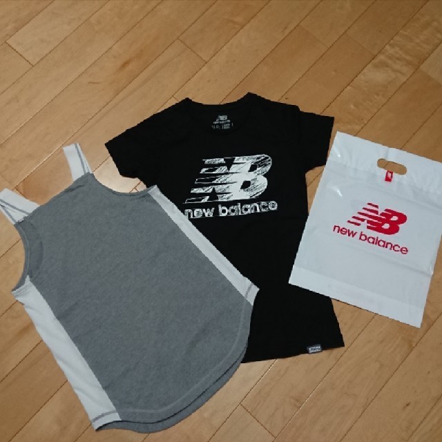 New Balance(ニューバランス)のNBニューバランス半袖Tシャツタンクトップレディースセット レディースのトップス(Tシャツ(半袖/袖なし))の商品写真