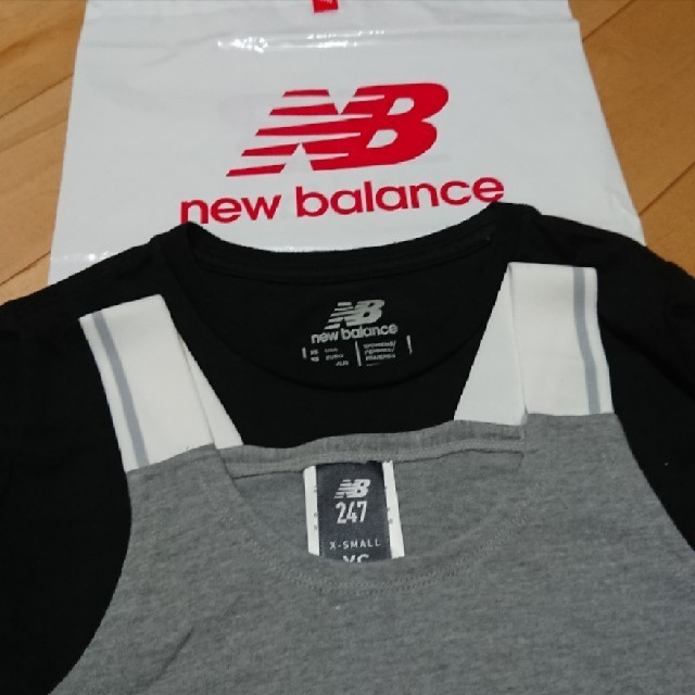 New Balance(ニューバランス)のNBニューバランス半袖Tシャツタンクトップレディースセット レディースのトップス(Tシャツ(半袖/袖なし))の商品写真