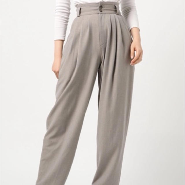 CLANE H/W TUCK PANTS