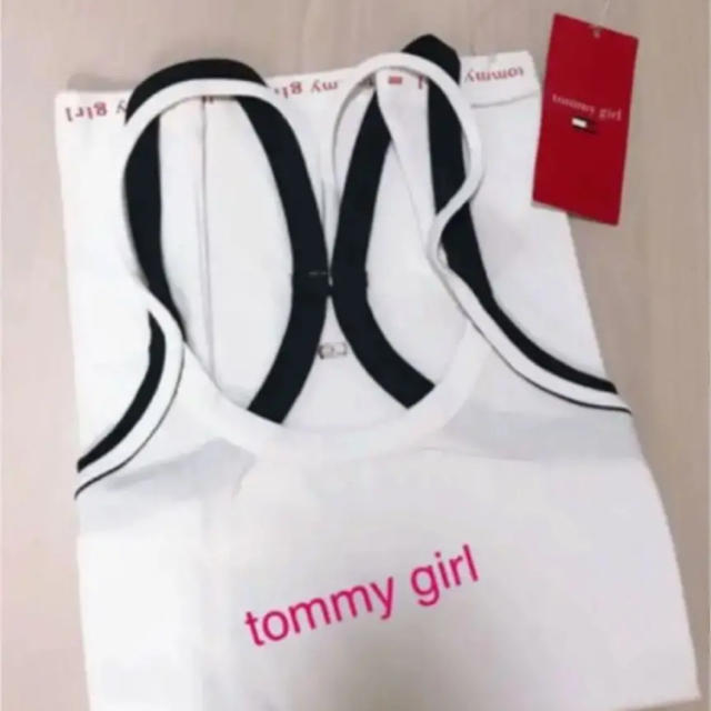 tommy girl(トミーガール)のtommy girl❤︎白キャミソール 新品 レディースのトップス(キャミソール)の商品写真