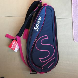 スリクソン(Srixon)のSRIXON バッグ　SPC-2730 ネイビー ラケット6本入り(バッグ)