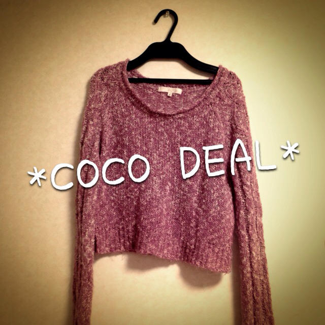 COCO DEAL(ココディール)のCOCO DEAL＊ニット レディースのトップス(ニット/セーター)の商品写真