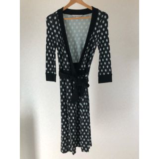 ダイアンフォンファステンバーグ(DIANE von FURSTENBERG)のDIANE von FURSTENBERG 星柄ワンピース(ひざ丈ワンピース)