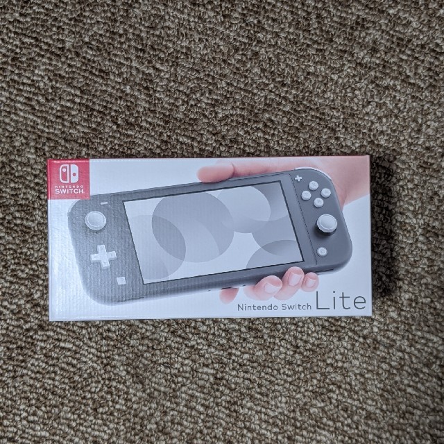 【新品未開封】Nintendo Switch Lite グレー 本体 スイッチゲームソフト/ゲーム機本体