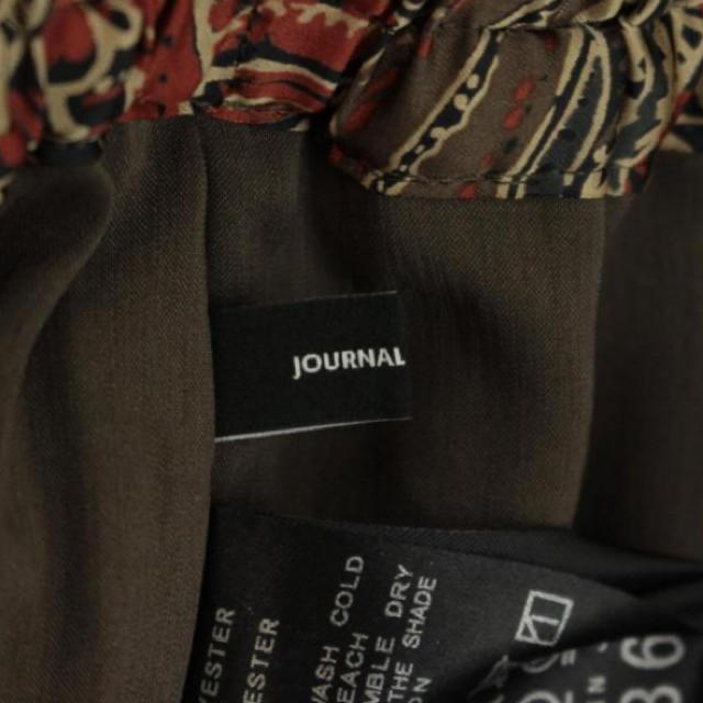 JOURNAL STANDARD(ジャーナルスタンダード)のアフリカンサラサプリント　ラップスカート レディースのスカート(ロングスカート)の商品写真