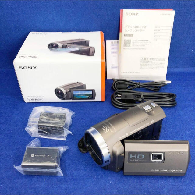 SONY HDR-PJ680 TI プロジェクター内蔵 ビデオカメラ 64GB