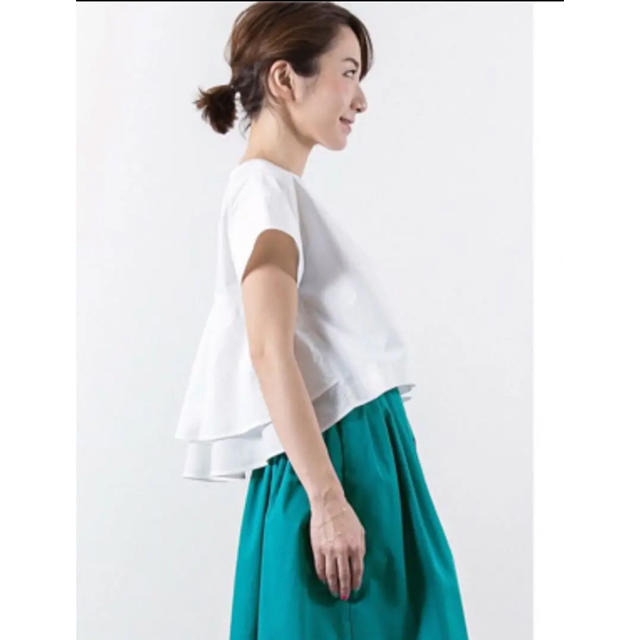 再値下げしました yori バックダブルフレアショートブラウス | www