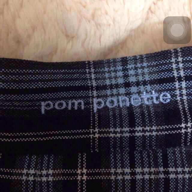 pom ponette(ポンポネット)のpomponettejrスカートリボン レディースのスカート(ミニスカート)の商品写真