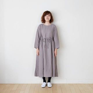 ミナペルホネン(mina perhonen)の【ben4様専用】皆川明 IDEE×POOL リネン ワンピース(ロングワンピース/マキシワンピース)