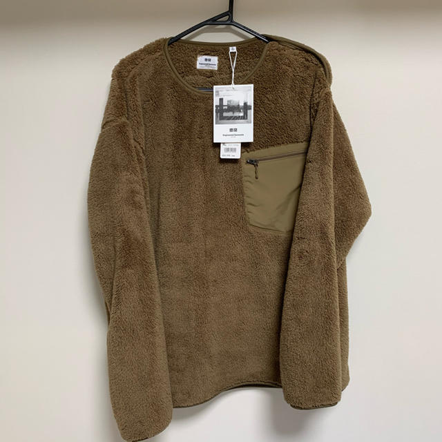 UNIQLO(ユニクロ)のuniqlo engineered garments beige XL メンズのトップス(スウェット)の商品写真