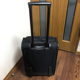 希少！無印良品 タタメル 2輪 キャリーバッグ スーツケース 黒