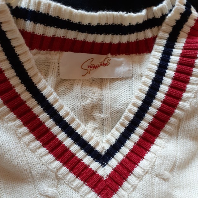 Yorkland(ヨークランド)のYORKLAND  未使用　綿セーター レディースのトップス(ニット/セーター)の商品写真