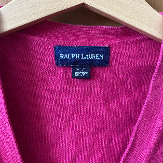 Ralph Lauren(ラルフローレン)のラルフローレン　カーディガン キッズ/ベビー/マタニティのキッズ服女の子用(90cm~)(カーディガン)の商品写真