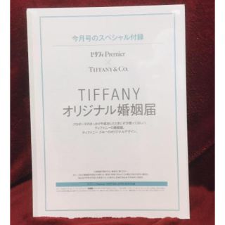 ティファニー(Tiffany & Co.)のTiffany婚姻届(その他)