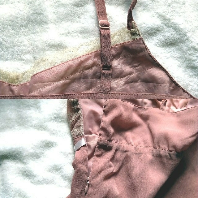トップス くすみピンクカラー レディースのトップス(カットソー(半袖/袖なし))の商品写真