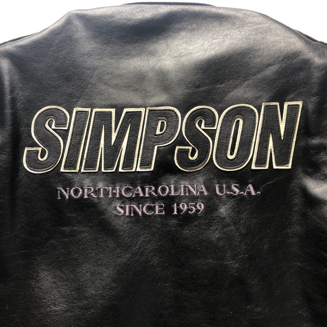 SIMPSON シンプソン ライダースの通販 by NT's shop｜シンプソンならラクマ - raspberry 専用 豊富な得価