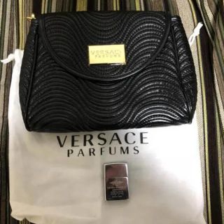 ヴェルサーチ(VERSACE)のヴェルサーチ パフューム クラッチバッグ ポーチ  値下げ中‼︎(ポーチ)