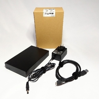 エレコム(ELECOM)の銀竹様専用　ラシー　エレコム　外付　HDD　2TB　LCH-MND020U3(PC周辺機器)