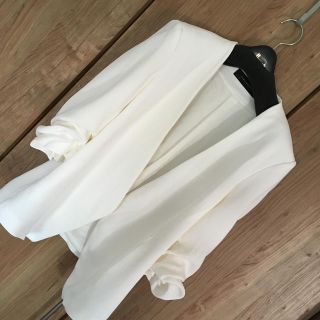 ザラ(ZARA)のZARA ジャケット(ノーカラージャケット)