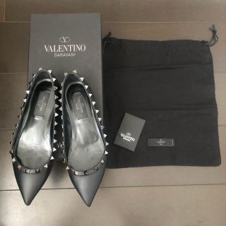 ヴァレンティノ(VALENTINO)のヴァレンティノ　NOIR フラット　35(ハイヒール/パンプス)