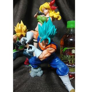 バンプレスト(BANPRESTO)のドラゴンボール　必殺技　フィギュア　＋　ランチ(アニメ/ゲーム)