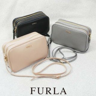 フルラ(Furla)のFURLA LILLIショルダーバック ダブルジップ(ショルダーバッグ)