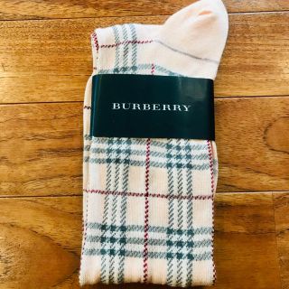 バーバリー(BURBERRY)の【新品未使用】レディース✨バーバリー 靴下23~24㎝(ソックス)