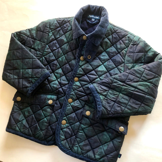 Ralph Lauren(ラルフローレン)のラルフローレン キルティングジャケット アウター コーデュロイ キッズ/ベビー/マタニティのキッズ服女の子用(90cm~)(ジャケット/上着)の商品写真