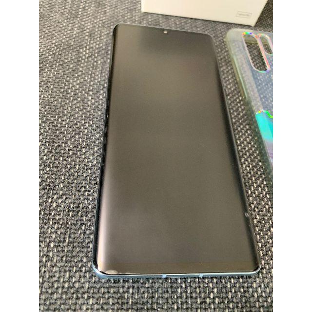 docomo P30 PRO simロック解除済 美品 クリスタル