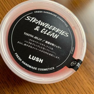 ラッシュ(LUSH)のベリーアンドクリーン(歯磨き粉)