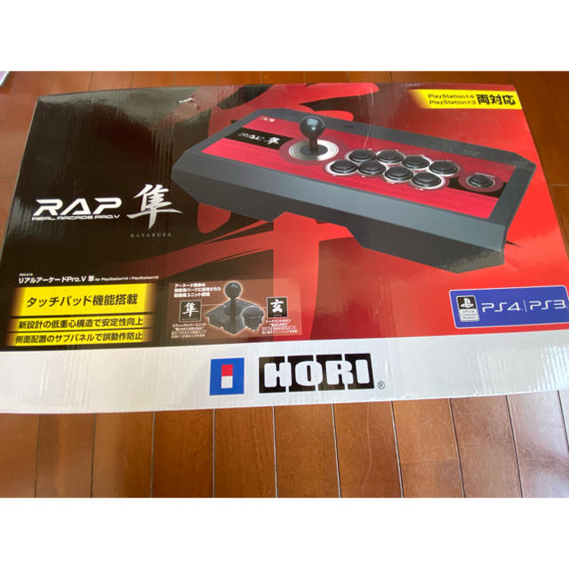 PlayStation4(プレイステーション4)の【HORI】リアルアーケードpro.V隼 エンタメ/ホビーのゲームソフト/ゲーム機本体(その他)の商品写真