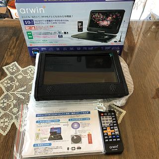 フルセグTV搭載ポータブルDVD&マルチプレーヤー[APD-101FR］(DVDプレーヤー)