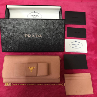 プラダ(PRADA)のプラダ ピンク 財布(財布)