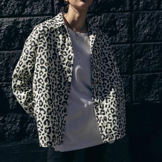 マウジー(moussy)のmoussy レオパード ジャケット(Gジャン/デニムジャケット)