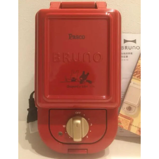 BRUNO ブルーノ　ホットサンドメーカー　シングル　PASCO 未使用