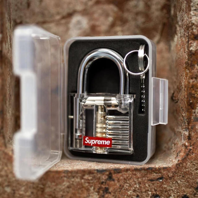 supreme Transparent Lock key