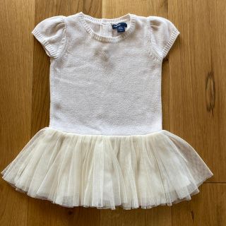 ギャップ(GAP)のbabygap トップス　フリル　12〜18ヶ月(ワンピース)