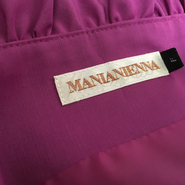 STUNNING LURE(スタニングルアー)のMANIANIENNA プリーツスカート マニアニエンナ レディースのスカート(ミニスカート)の商品写真