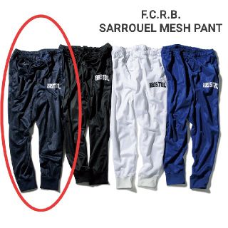 エフシーアールビー(F.C.R.B.)のSサイズ　FCRB サルエルメッシュパンツ　ネイビー(サルエルパンツ)