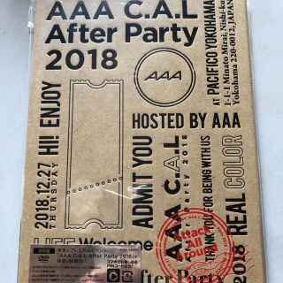 AAA　C．A．L　After　Party　2018 DVD(ミュージック)