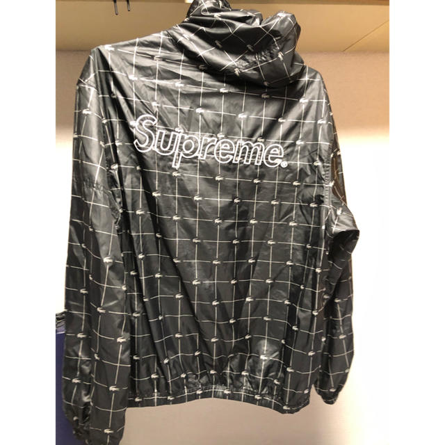 アノラックパーカー　supreme ラコステ　コラボ