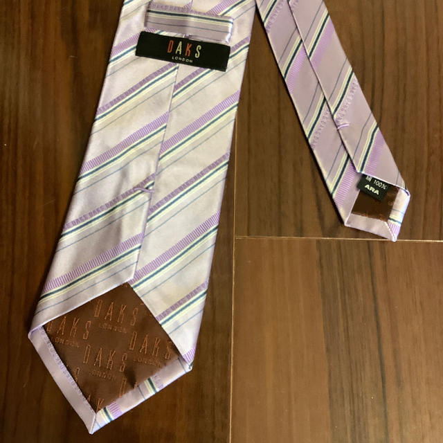 DAKS(ダックス)のネクタイ DAKS 紫色 メンズのファッション小物(ネクタイ)の商品写真